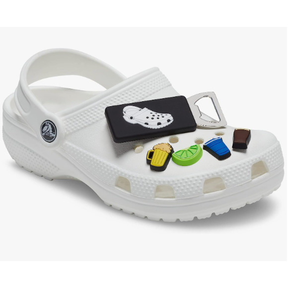 CROCS Jewelry - Crocs Uniquely You Unisex Frost Beer Mug Food Shoe Cheers Jibbitz Charms 5-Pack